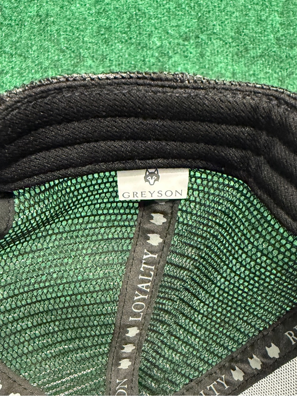 *RARE Members Only* Greyson Golf Trucker Hat (Black/ SnapBack) - Picture 4 of 5